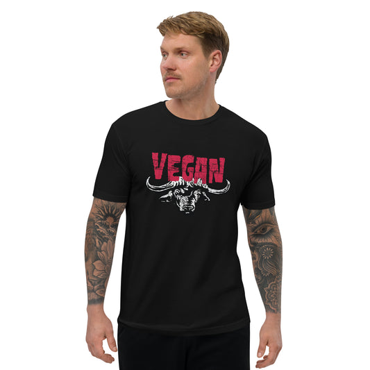Vegan Bull Short Sleeve T-shirt