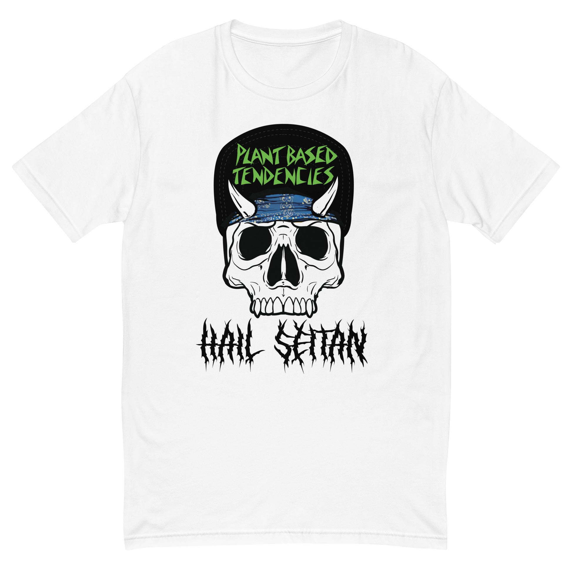 Hail Seitan Plant Based Tendencies Short Sleeve T-shirt - White Buffalo Vegan Apparel