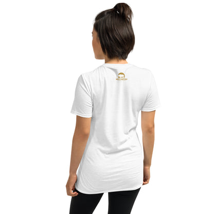 back shirt with logo White Buffalo Vegan Apparel