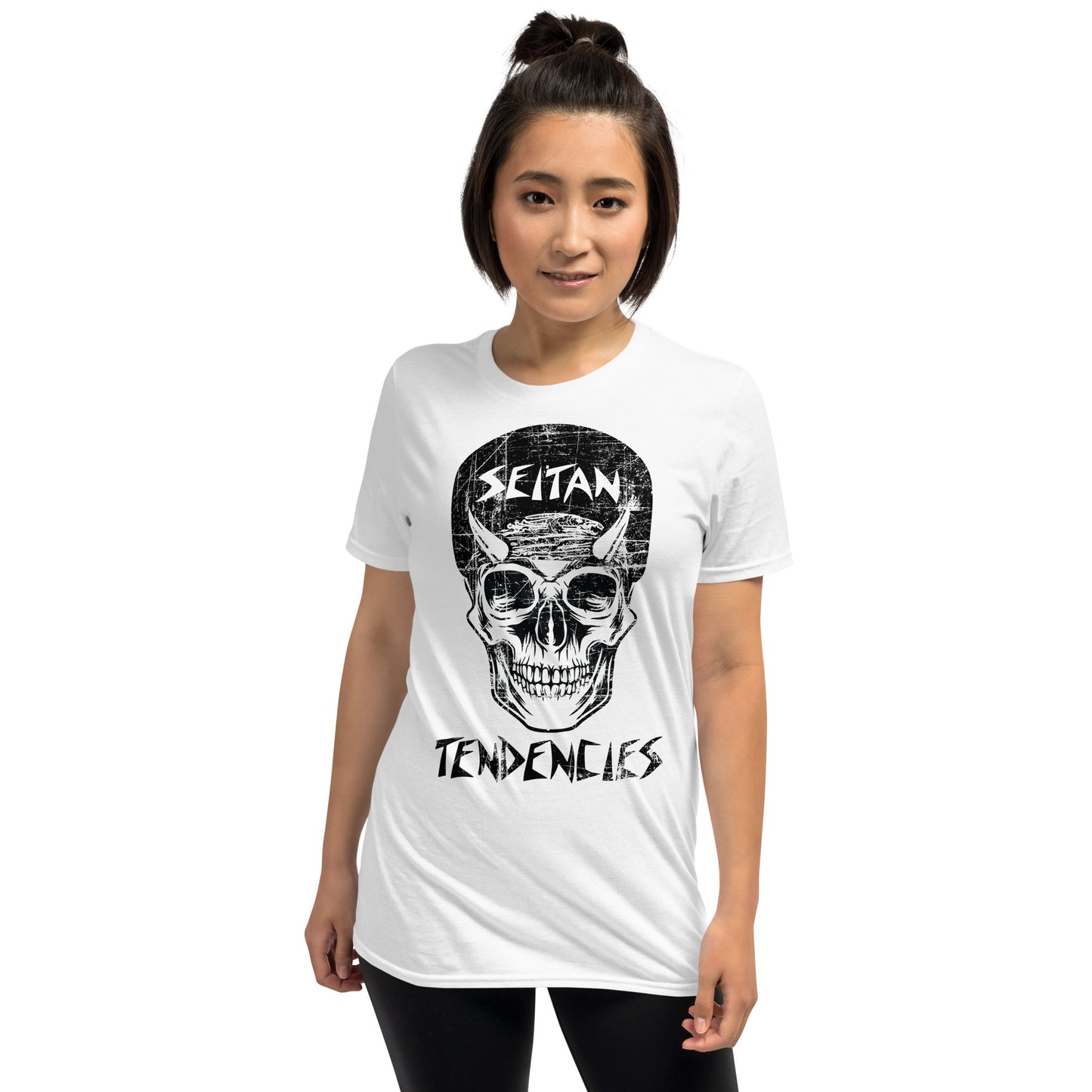 Seitan Tendencies White Short-Sleeve Unisex T-Shirt