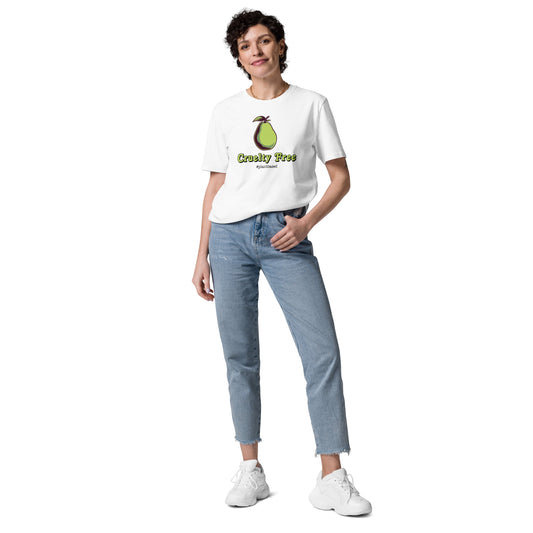 Pear Cruelty Free - Unisex organic cotton t-shirt